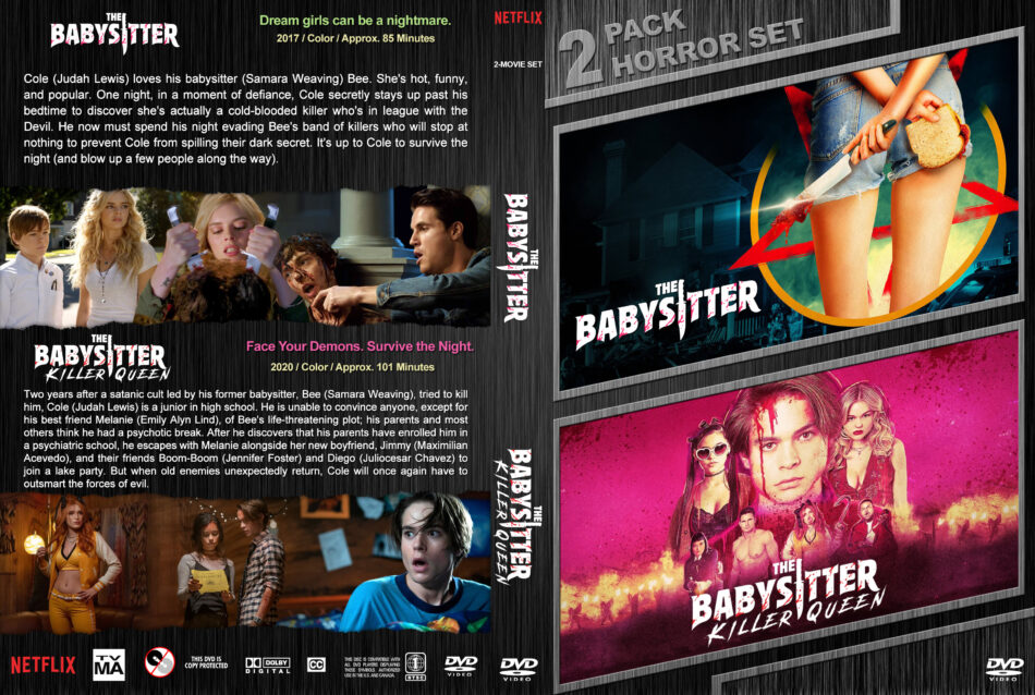 The Babysitter Double Feature R Custom Dvd Cover Dvdcover Com