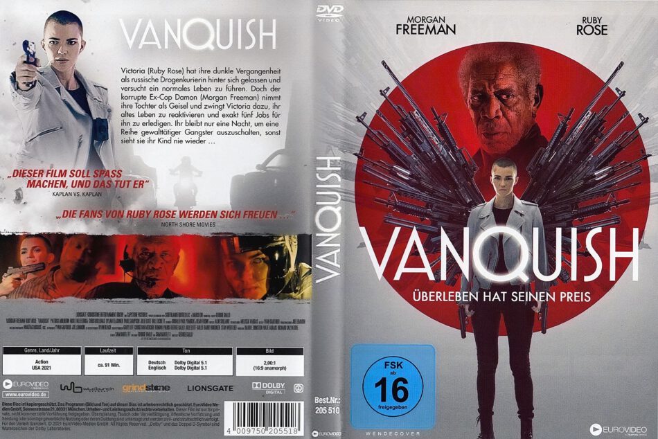 Vanquish  Capas de filmes, Capas dvd, 7 de maio