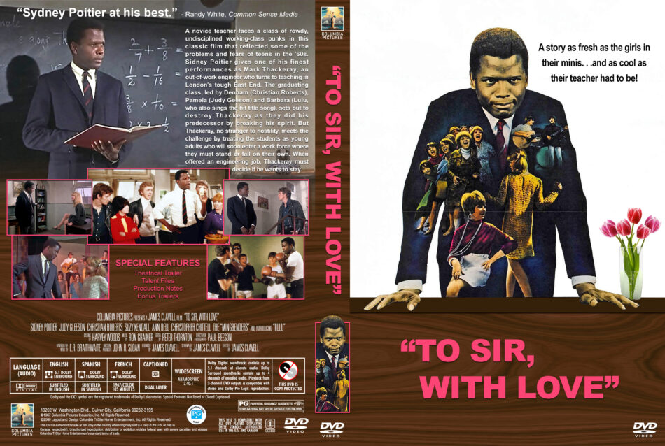 To Sir, With Love R1 Custom DVD Cover & Label V2 - DVDcover.Com