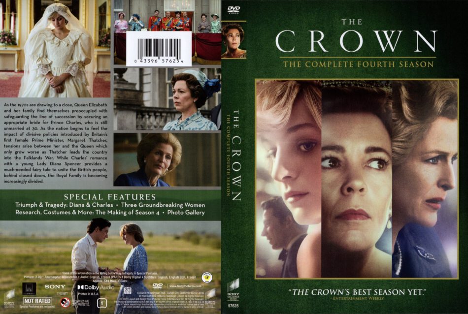 The Crown Season 4 DVD 2021 