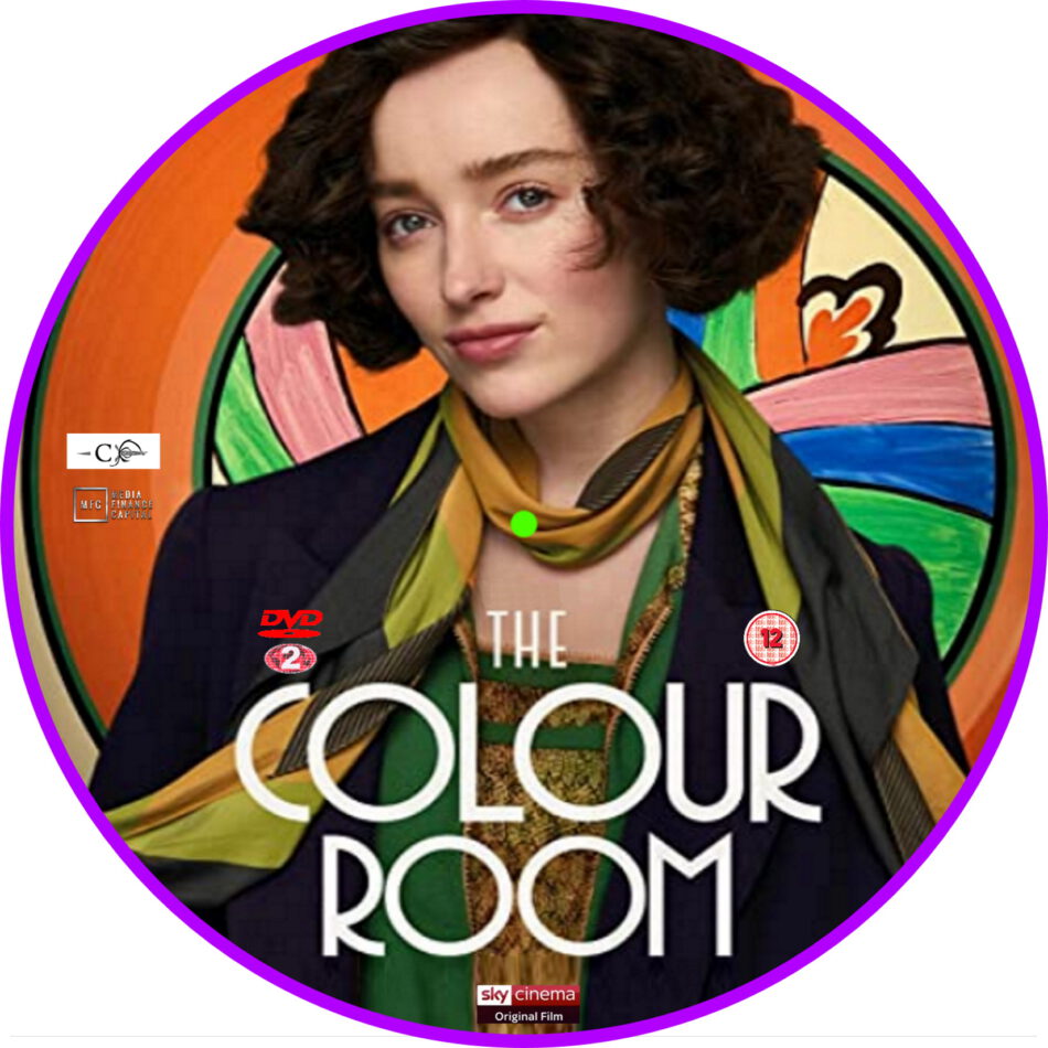 The Colour Room (2021) R2 Custom DVD Label - DVDcover.Com