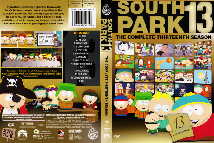 South Park (Season 13) R1 DVD Cover - DVDcover.Com