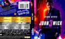 JOHN WICK 3 (2019) 4K BLU-RAY COVER &  LABELS