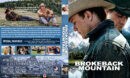 Brokeback Mountain (2005) R1 Custom DVD Cover