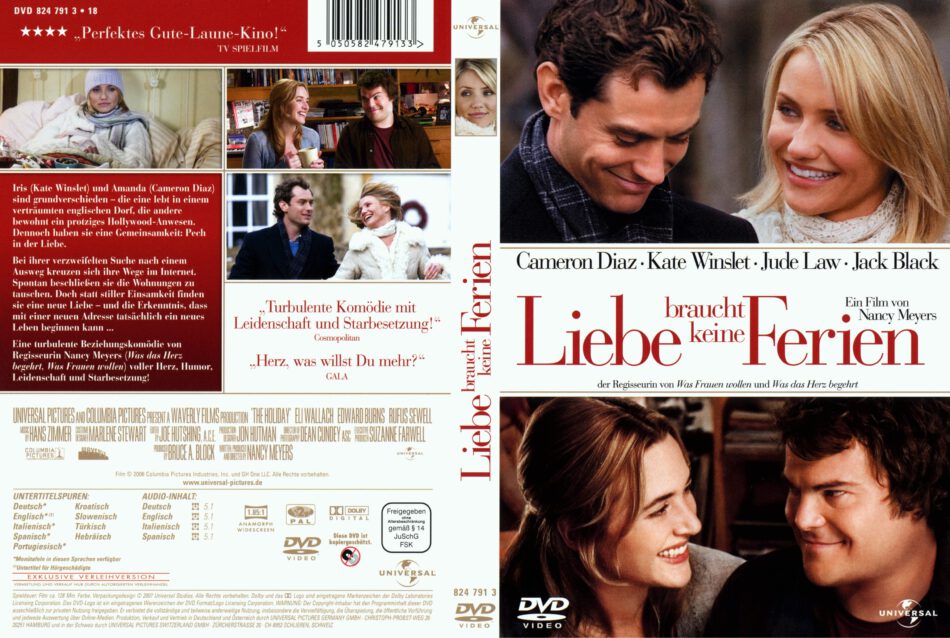 Liebe braucht keine Ferien R2 DE DVD Cover