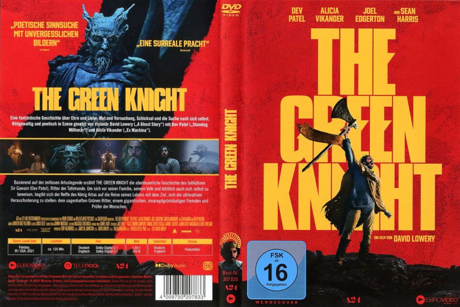 The Green Knight R2 DE DVD Cover DVDcover.Com