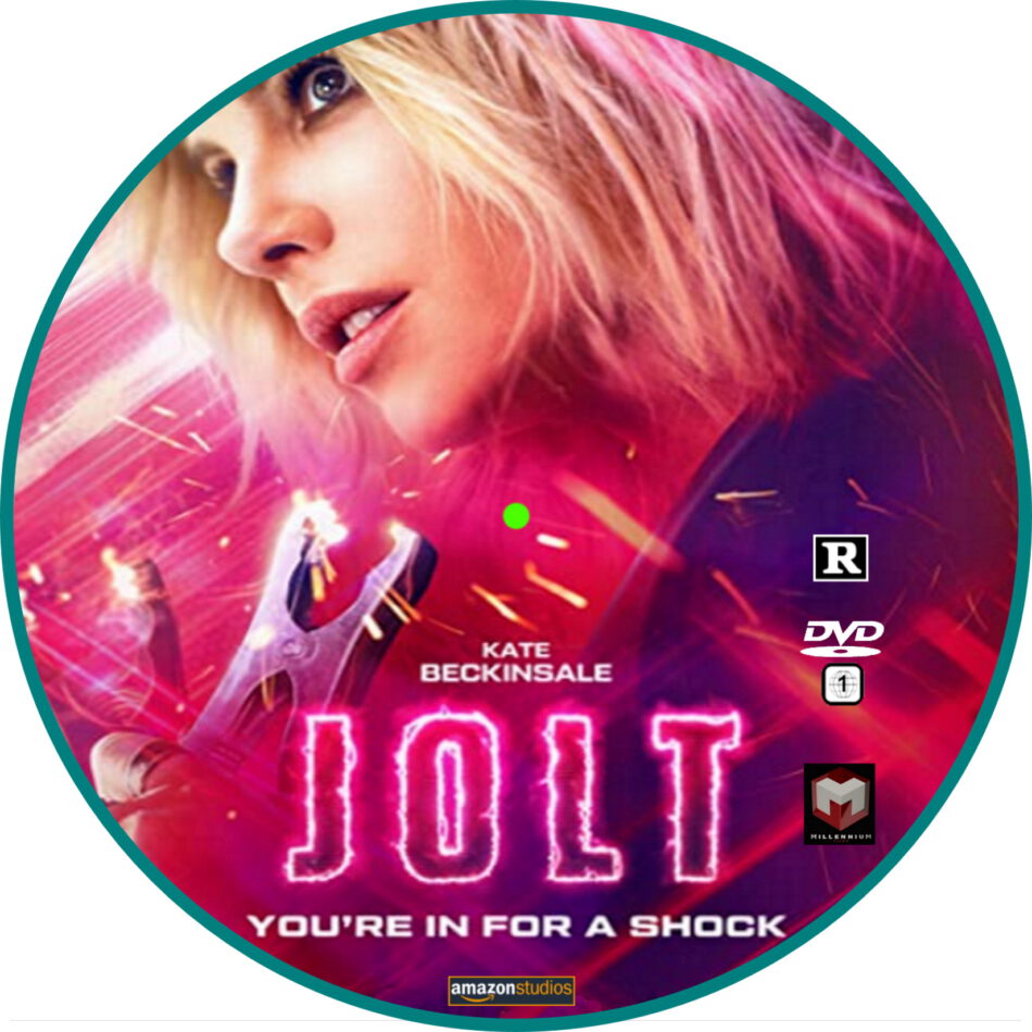 Jolt (2021) R1 Custom DVD Label - DVDcover.Com