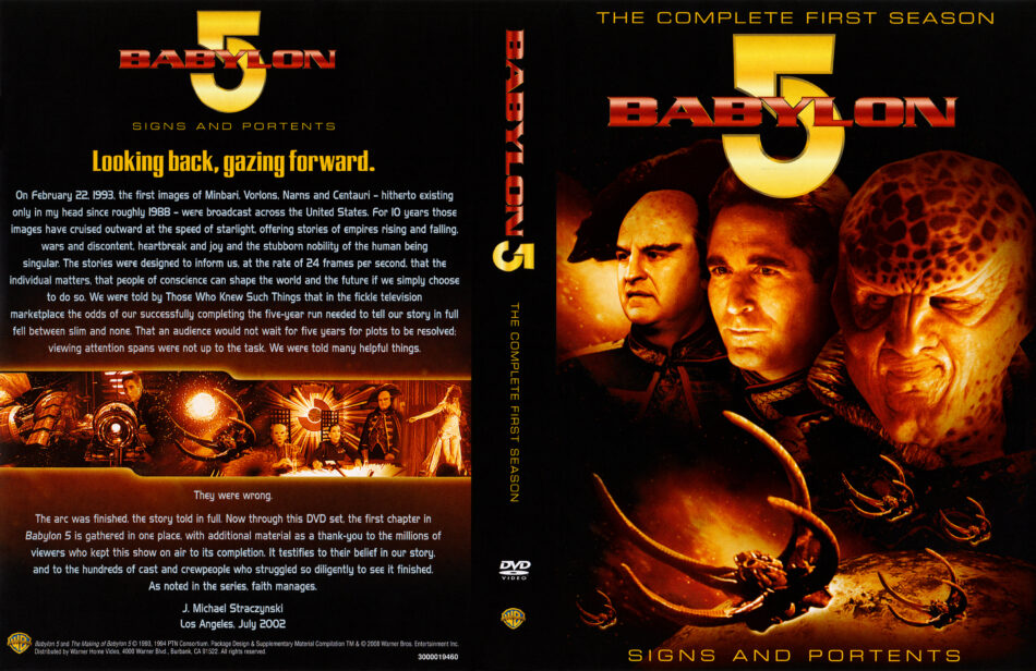 Babylon 5 (Season 1) R1 DVD Cover - DVDcover.Com