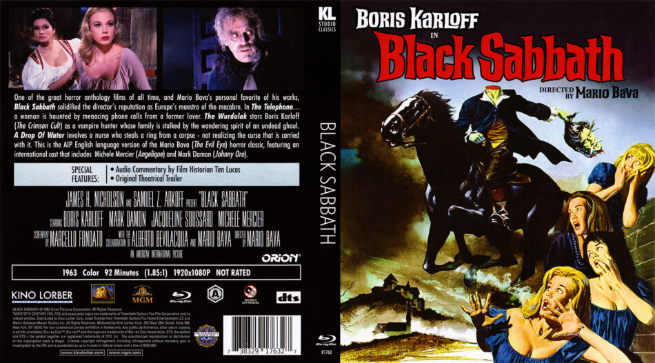 Black Sabbath DVD Blu-rayセット Black Sabbath DVD Blu-rayセット 【公式通販】