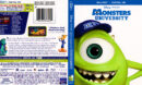 Monsters University (2017) Blu-Ray Cover