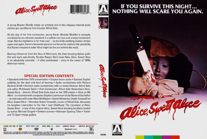 Alice Sweet Alice 1976 Blu Ray Covers Dvdcovercom