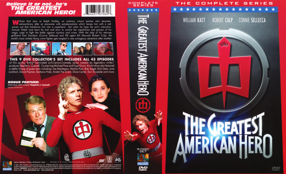 the Greatest American Hero (Complete Series) R1 DVD Cover
