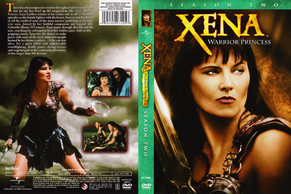 Refrigerate I will be strong accept Xena - Warrior Princess (Season 2) R1 DVD Cover - DVDcover.Com