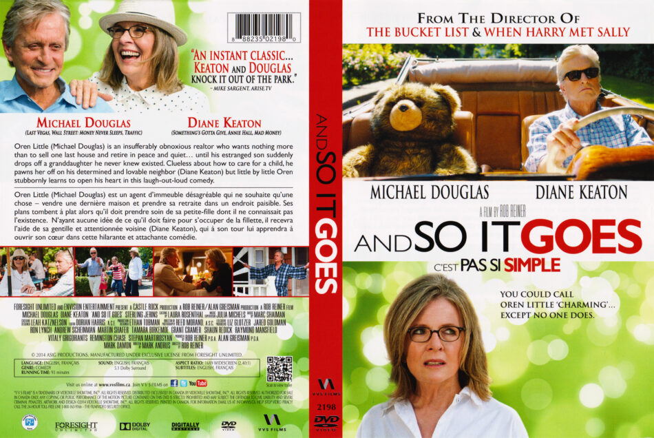 And So It Goes (2014) R1 DVD Cover - DVDcover.Com