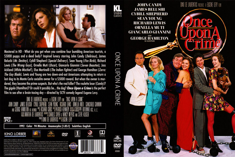 Once Upon A Crime (1992) R1 DVD Cover - DVDcover.Com