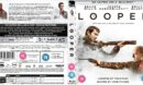 Looper (2012) R2 UK 4K 2021 Release Cover and Labels