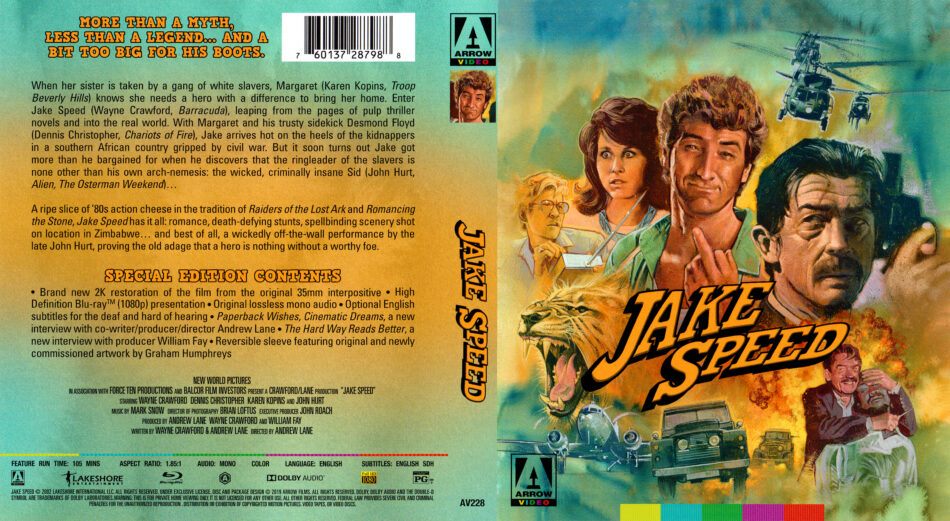 Jake Speed (1986) Blu-ray Covers - Dvdcover.com