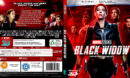 BLACK WIDOW 3D (2021) BLU-RAY COVER & LABEL