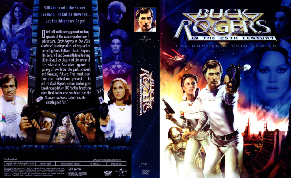 Buck Rogers in the 25th Century R1 DVD Cover - DVDcover.Com