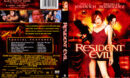 Resident Evil (2002) R1 DVD Cover