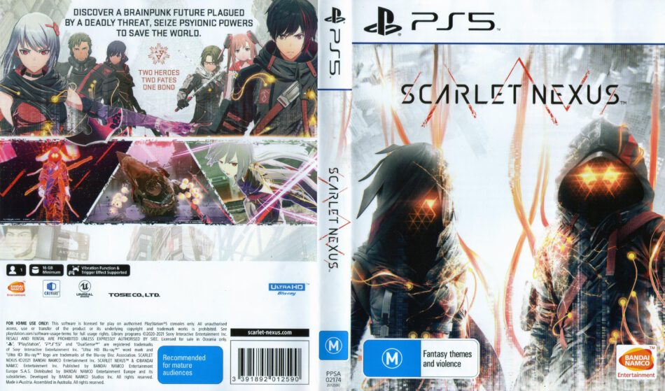 SCARLET NEXUS Vol.2 Standard Edition Blu-ray+Soundtrack CD+Booklet BIX —  akibashipping