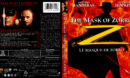 THE MASK OF ZORRO (1998) BLU-RAY COVER & LABEL