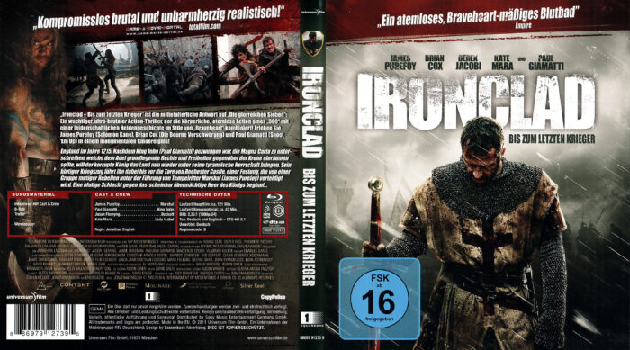 Ironclad (2011) DE Blu-Ray Cover - DVDcover.Com