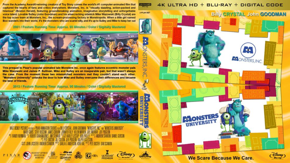 Monsters University Zavvi Exclusive 4K Ultra HD Collection