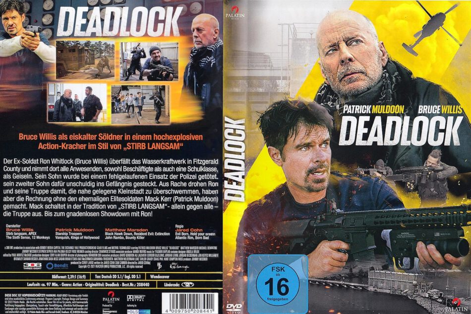 Deadlock (2022) R2 DE DVD Cover - DVDcover.Com