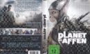 Planet der Affen (2001) R2 DE DVD Cover & Label