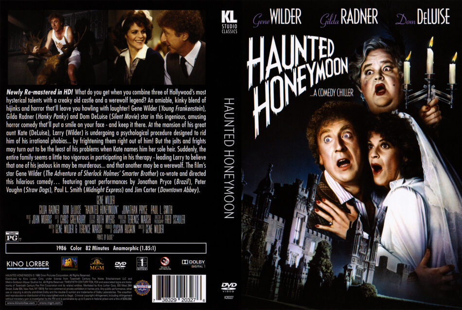 Haunted Honeymoon (1986) R1 DVD Cover - DVDcover.Com