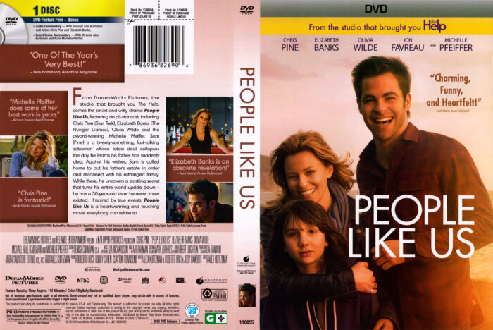 People Like Us (2012) R1 DVD Cover - DVDcover.Com