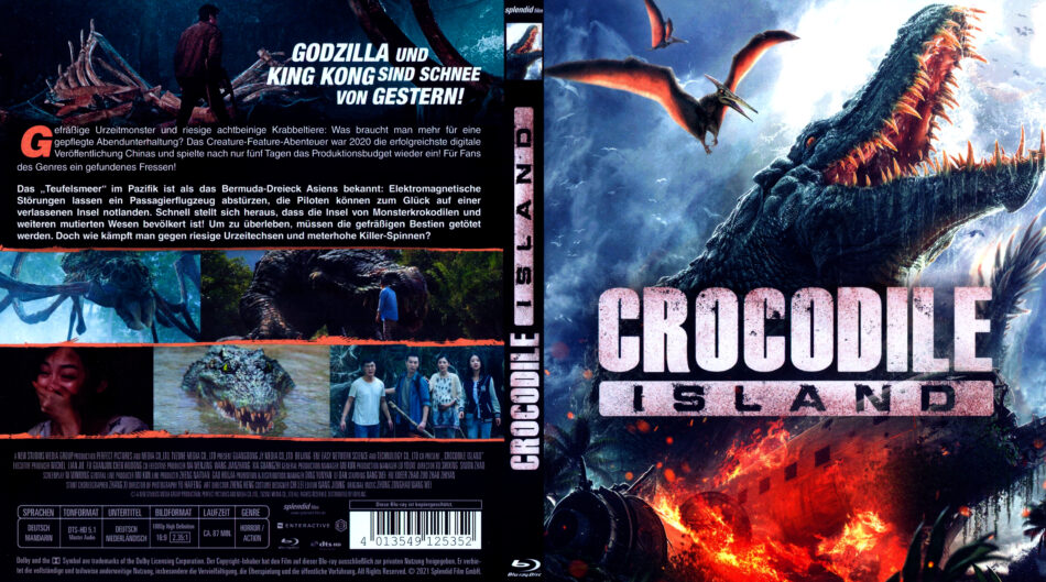 Crocodile Island (2020) DE Blu-Ray Covers - DVDcover.Com