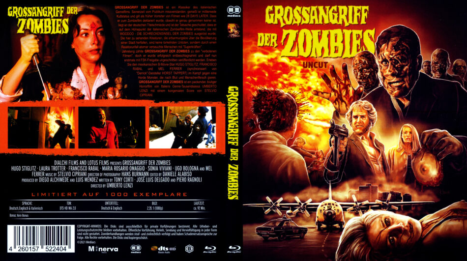 Großangriff der Zombies (1980) DE Blu-Ray Covers - DVDcover.Com