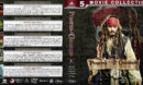 Pirates of the Caribbean: Complete Movie Collection Custom Blu-Ray Cover