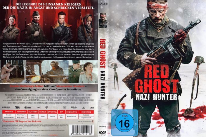 Red Ghost-Nazi Hunter (2021) R2 DE DVD Cover - DVDcover.Com