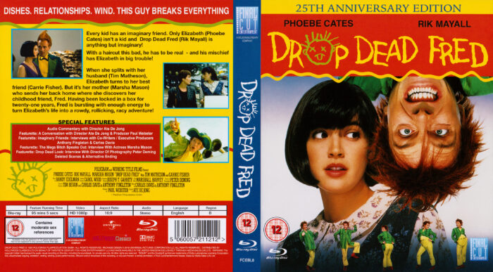 Drop Dead Fred 1991 Blu Ray Cover DVDcover.Com