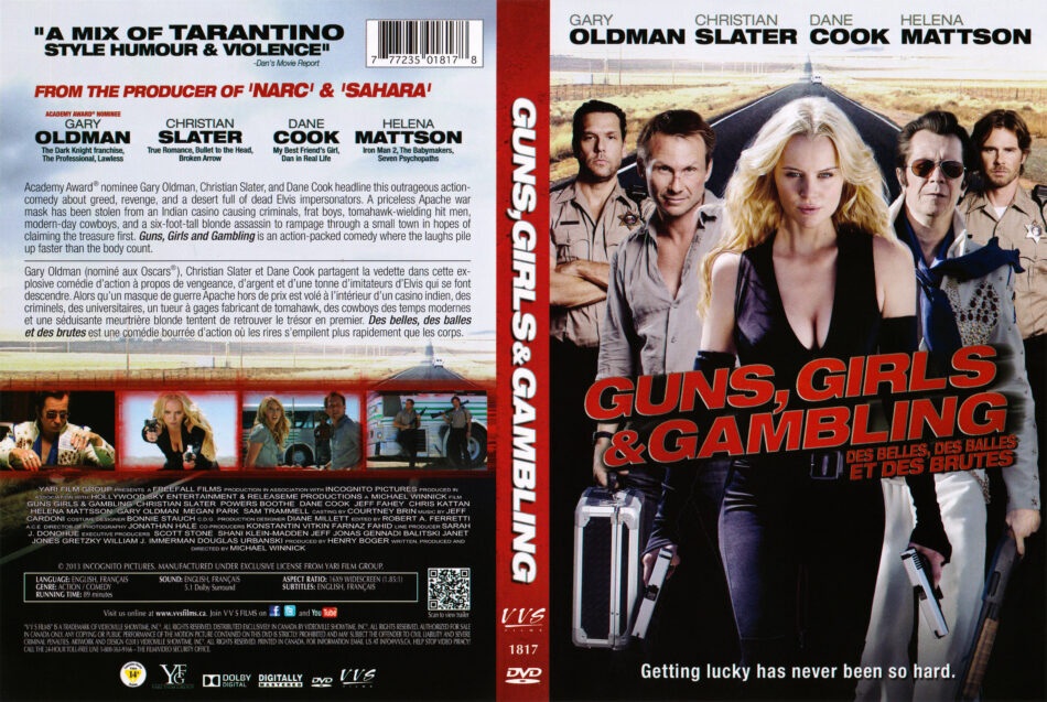 Guns, Girls and Gambling (2013) R1 DVD Cover - DVDcover.Com