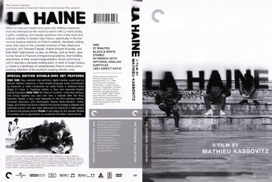 suffering Toes Initiative La Haine R1 DVD Cover - DVDcover.Com