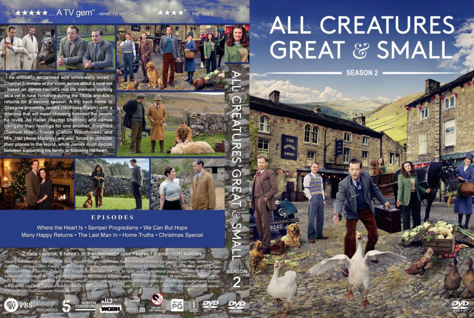Masterpiece: All Creatures Great and Small - Season 2 [DVD]