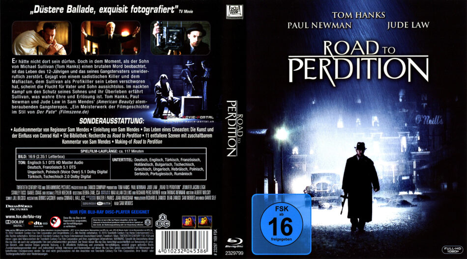 Road To Perdition 02 De Blu Ray Cover Dvdcover Com