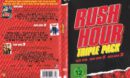 Rush Hour Triple Pack (2014) R2 DE DVD Cover & Labels
