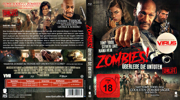 Zombies-Überlebe die Untoten DE Blu-Ray Cover - DVDcover.Com