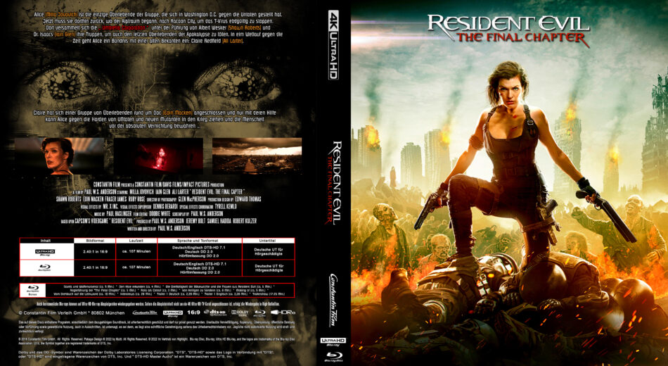 COVERS.BOX.SK ::: Resident Evil: The Final Chapter (2016) - high
