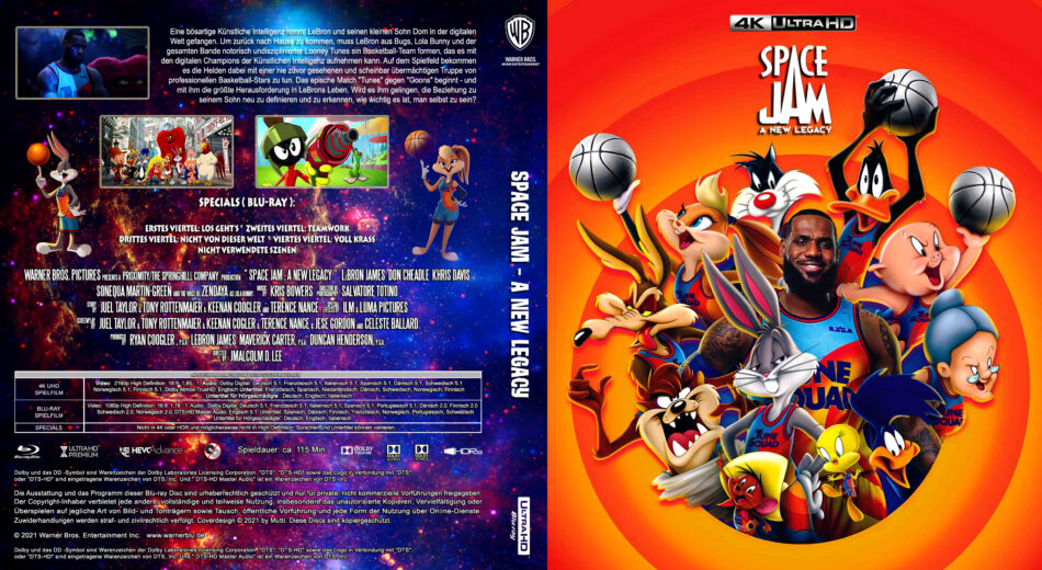 Space Jam 2 (2021) DE 4K UHD Cover 