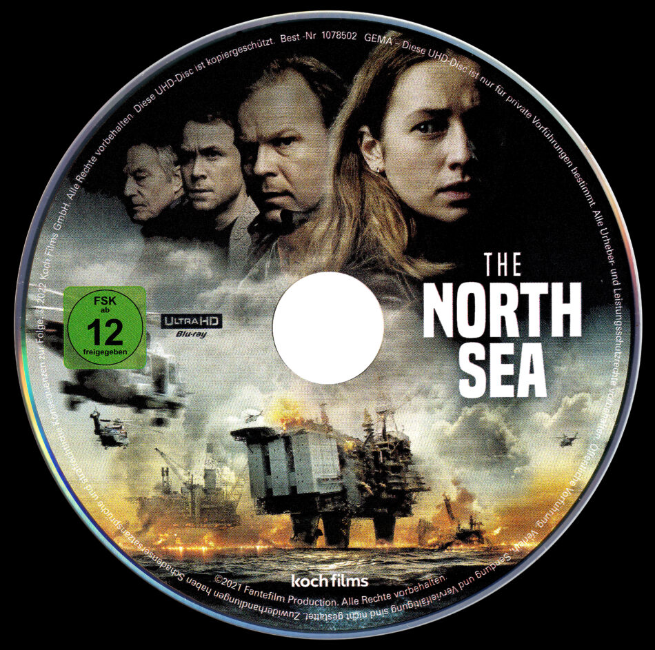 The North Sea 21 De 4k Uhd Label Dvdcover Com