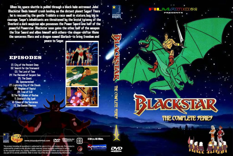 Mechanics curse distortion Blackstar The Complete Series Custom DVD Cover - DVDcover.Com