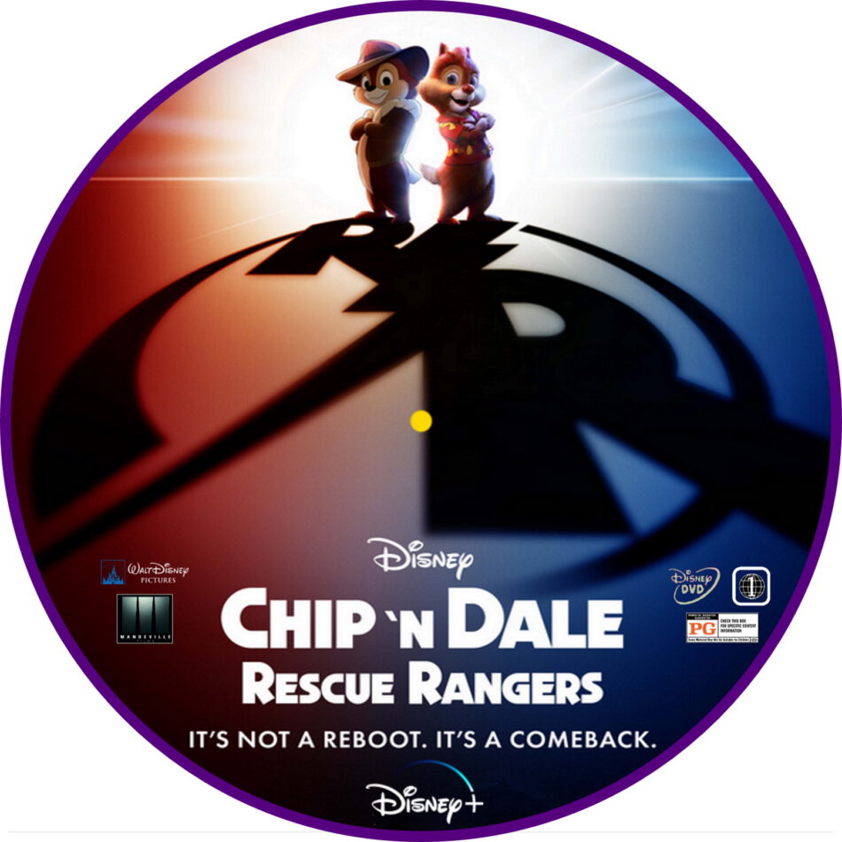 Chip N Dale Rescue Rangers 22 R1 Custom Dvd Label Dvdcover Com