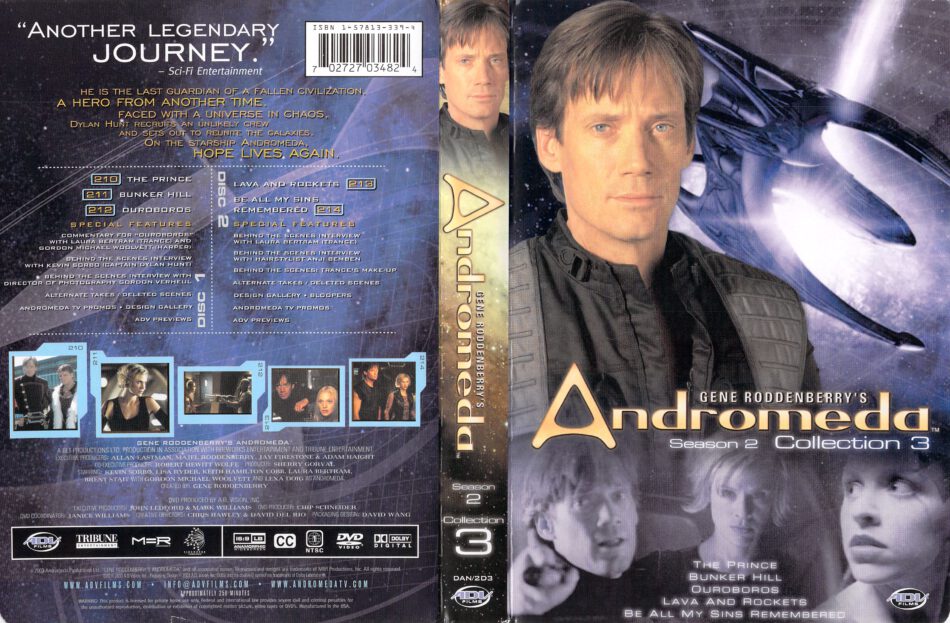 Andromeda season 2 collection 3 Wii Cover - DVDcover.Com
