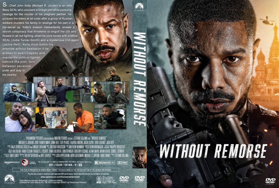 Without Remorse R1 Custom DVD Cover & Label - DVDcover.Com